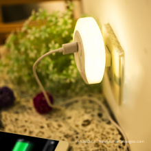 Домашний переход USB-адаптер зарядного устройства для ноутбука со светодиодным освещением